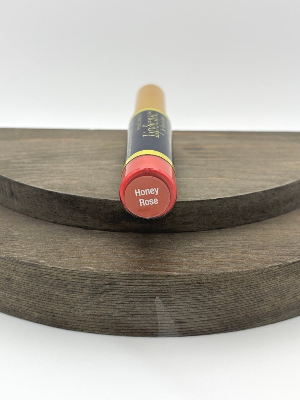 Lipsense Honey Rose NEW Sheer Warm Pink Gold Frost Long Lasting Liquid Lipstick